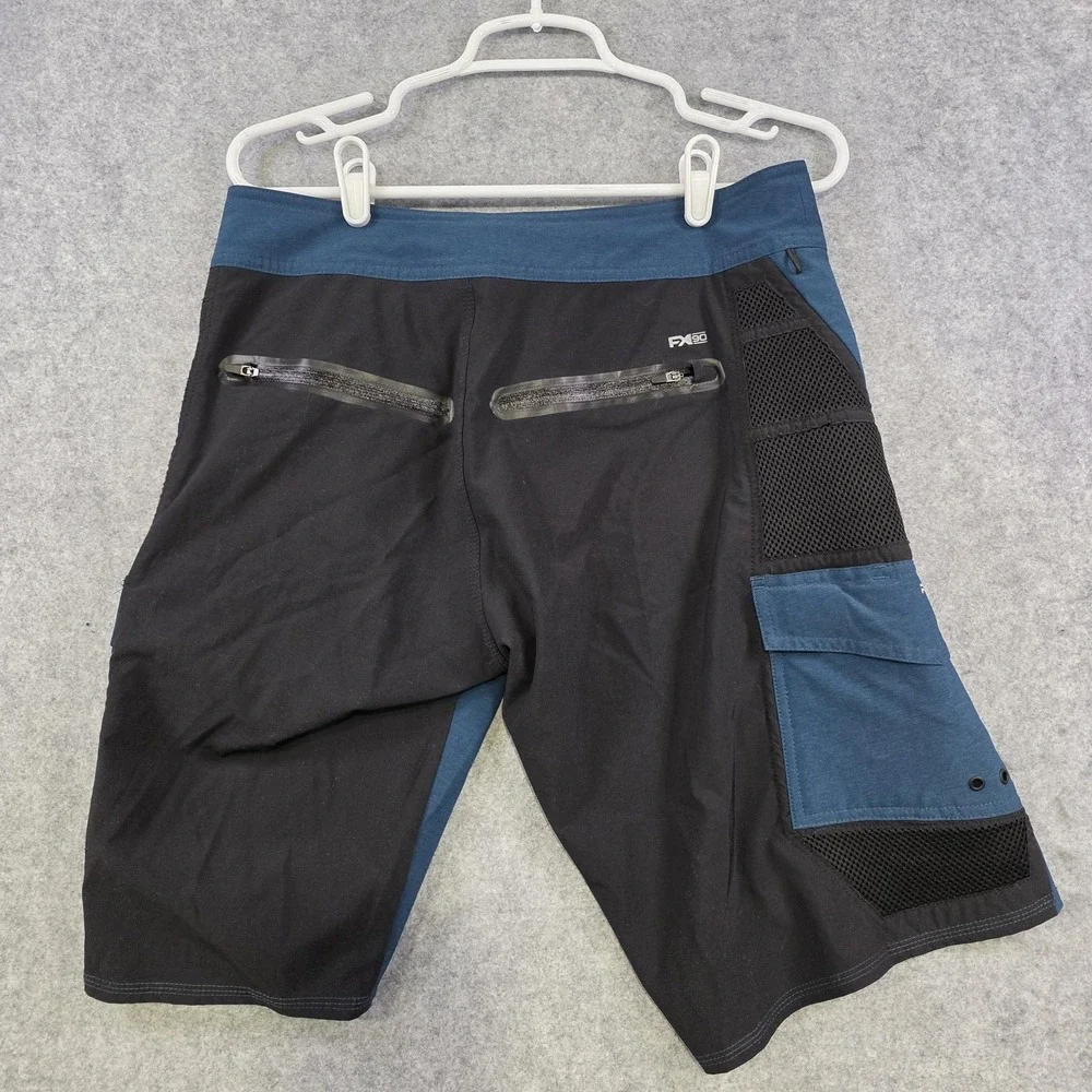 Pelagic Swim Trunks Mens 30 Blue FX 90‎ Tactical Board Shorts Offshore Fishing